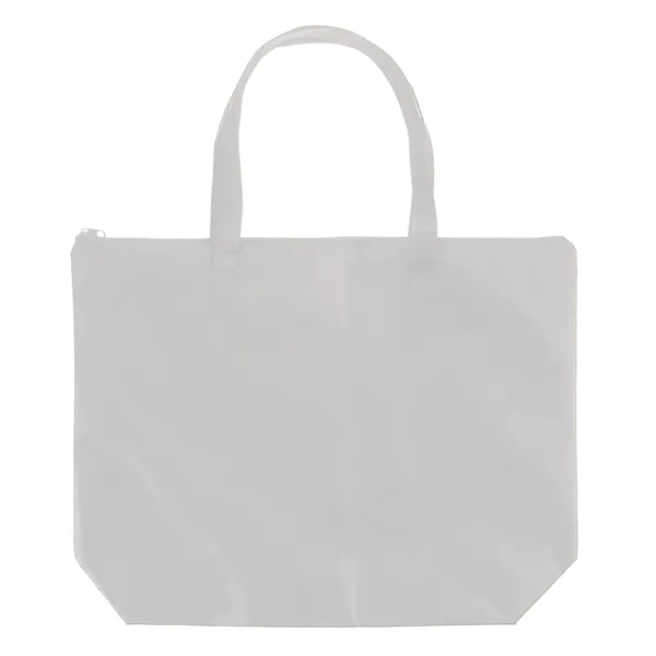 Non-woven zippered tote bag made of 100 gsm polypropylene plus 1... from ASI 37218 Athena Promo (tm)