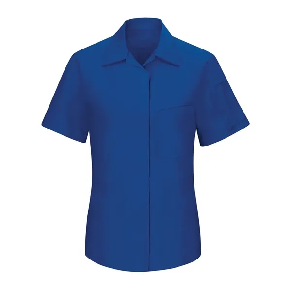 Women's Performance Plus Short Sleeve Shop Shirt with Oil...... from ASI 84358 S&S Activewear