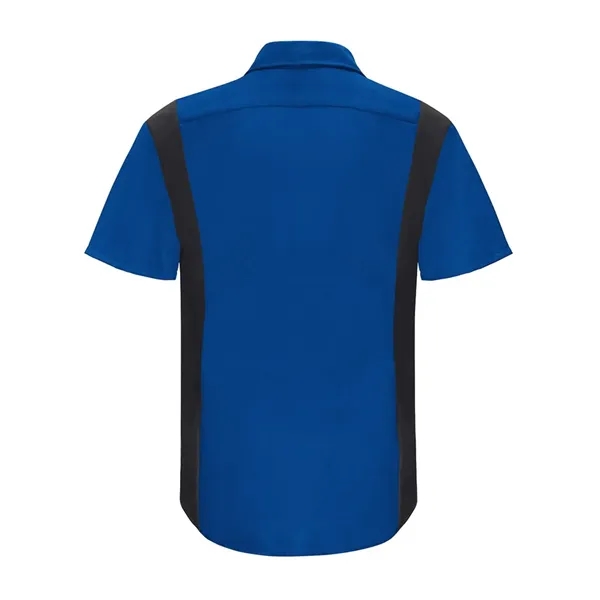 Men's Performance Plus Short Sleeve Shop Shirt with Oilbl...... from ASI 84358 S&S Activewear