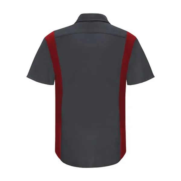 Men's Performance Plus Short Sleeve Shop Shirt with Oilbl...... from ASI 84358 S&S Activewear