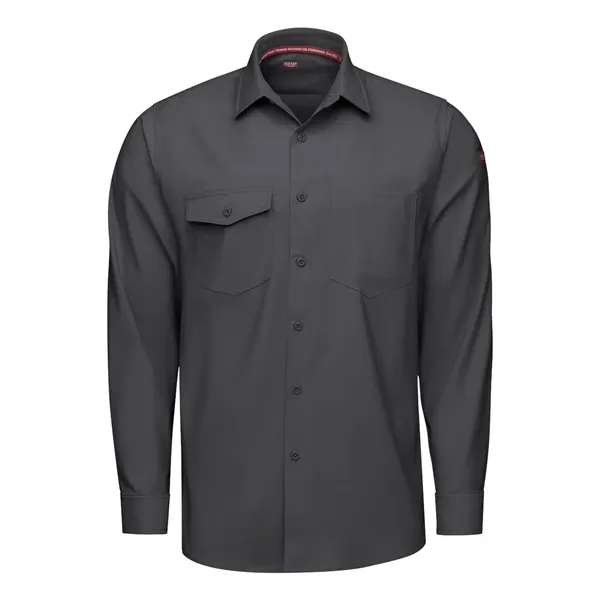 Red Kap Cooling Long Sleeve Work Shirt - Tall Sizes... from ASI 84358 S&S Activewear