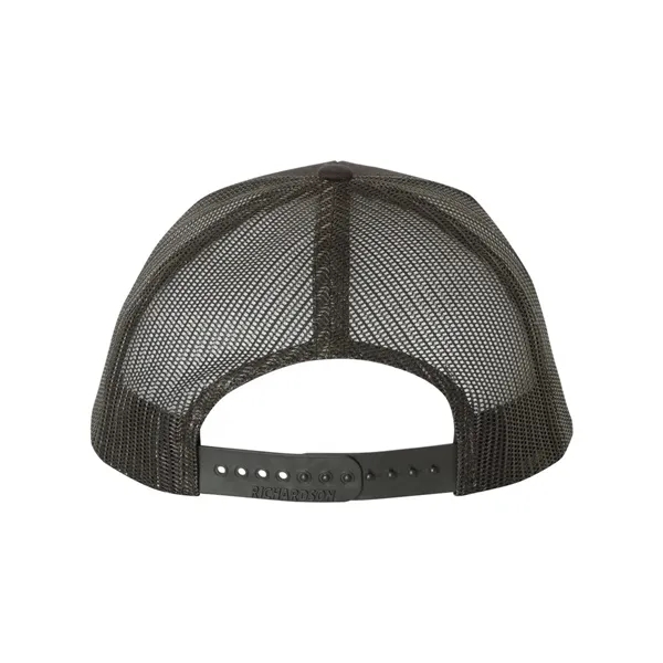 Trucker snapback cap made of polyester/cotton with a mesh back and... from ASI 84358 S&S Activewear