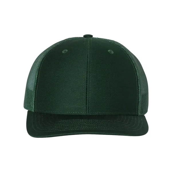 Trucker snapback cap made of polyester/cotton with a mesh back and... from ASI 84358 S&S Activewear