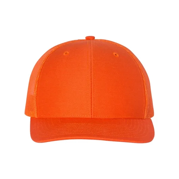 Trucker snapback cap made of polyester/cotton with a mesh back and... from ASI 84358 S&S Activewear