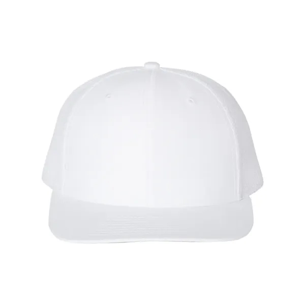 Trucker snapback cap made of polyester/cotton with a mesh back and... from ASI 84358 S&S Activewear