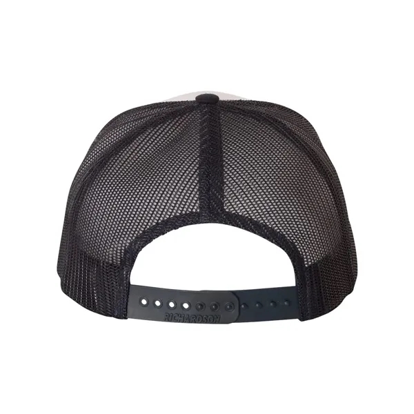 Trucker snapback cap made of polyester/cotton with a mesh back and... from ASI 84358 S&S Activewear