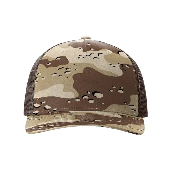 Richardson Printed Five-Panel Trucker Cap... from ASI 84358 S&S Activewear