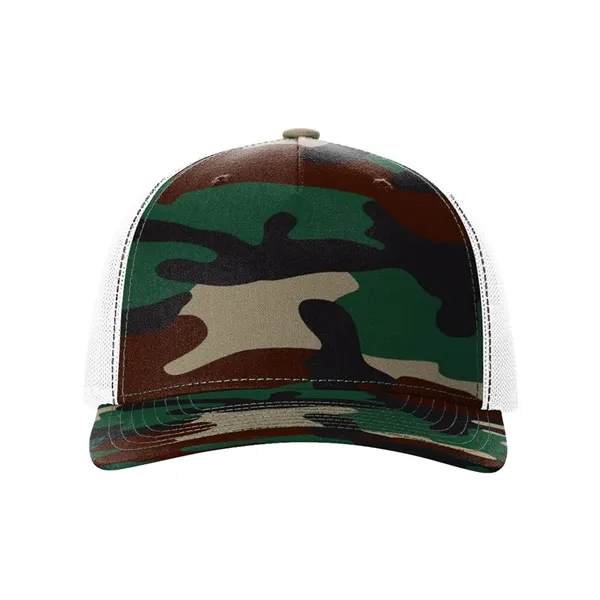 Richardson Printed Five-Panel Trucker Cap... from ASI 84358 S&S Activewear