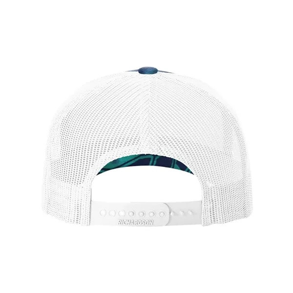 Richardson Printed Five-Panel Trucker Cap... from ASI 84358 S&S Activewear
