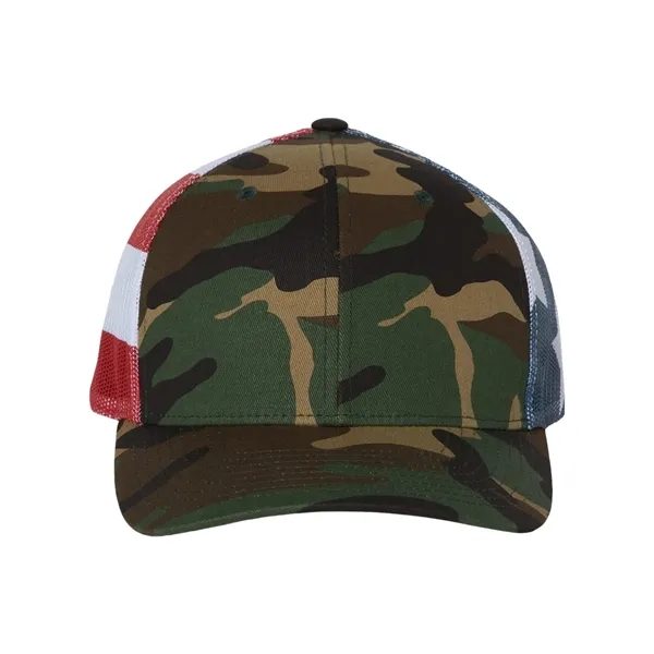 Richardson Printed Mesh Trucker Cap... from ASI 84358 S&S Activewear