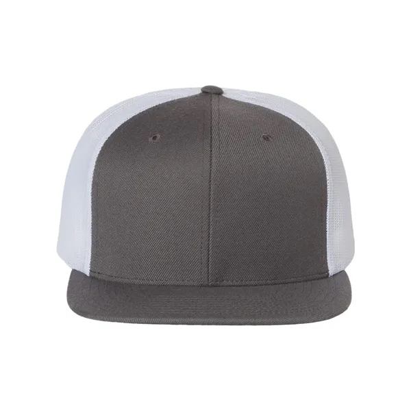 Richardson Wool Blend Flat Bill Trucker... from ASI 84358 S&S Activewear