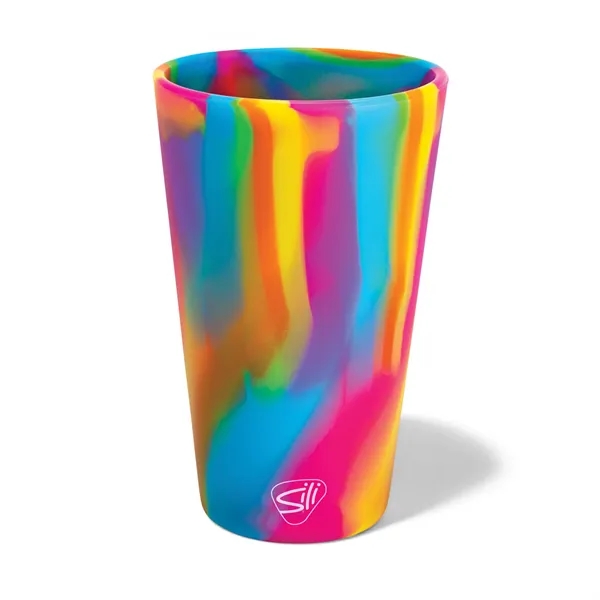 16oz SILIPINT® Tumbler of 100% Silicone, flexible, indestructable, won't scratch, break... from ASI 79933 Prorose Inc / ProRose An Arch Promo Group Division