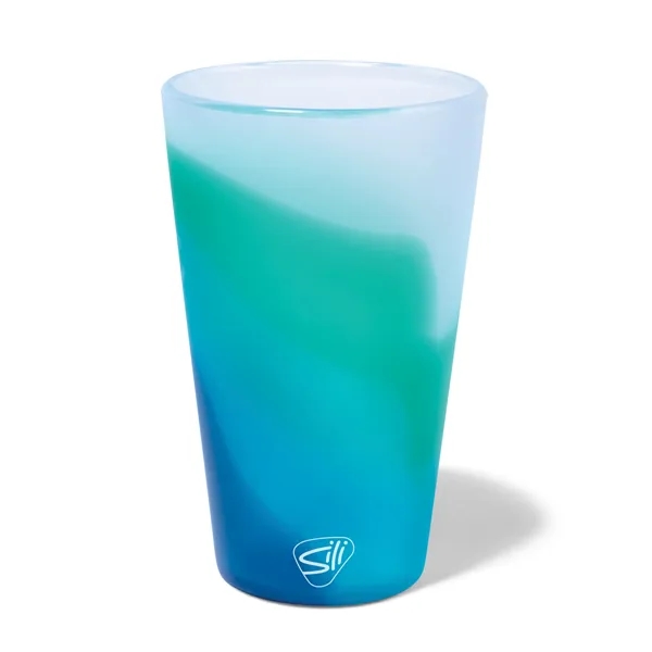 16oz SILIPINT® Tumbler of 100% Silicone, flexible, indestructable, won't scratch, break... from ASI 79933 Prorose Inc / ProRose An Arch Promo Group Division