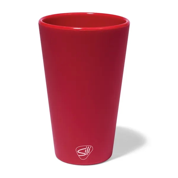 16oz SILIPINT® Tumbler of 100% Silicone, flexible, indestructable, won't scratch, break... from ASI 79933 Prorose Inc / ProRose An Arch Promo Group Division