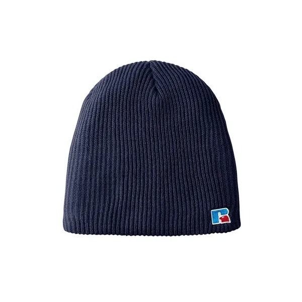 Russell Athletic Core R Patch Beanie... from ASI 84358 S&S Activewear