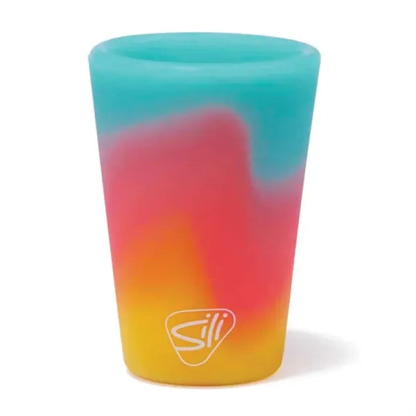 1.5oz SILIPINT® Shot Glass of 100% Silicone, flexible, indestructable, won't scratch,... from ASI 79933 Prorose Inc / ProRose An Arch Promo Group Division
