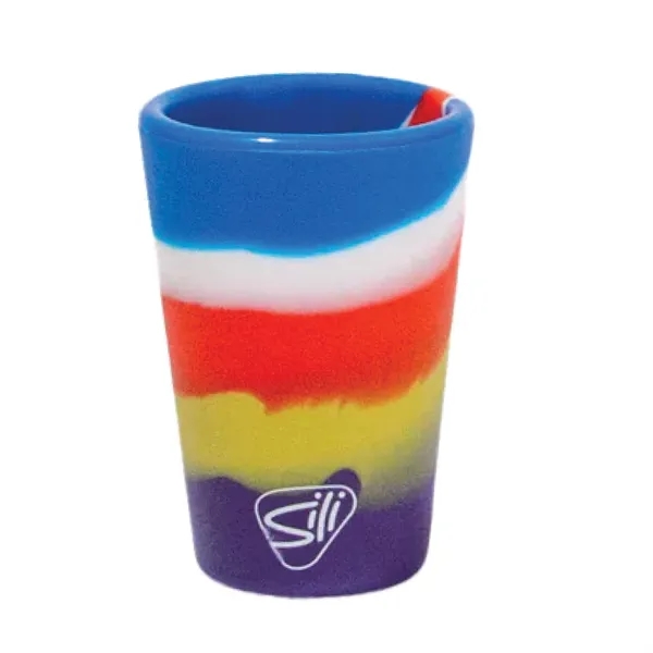 1.5oz SILIPINT® Shot Glass of 100% Silicone, flexible, indestructable, won't scratch,... from ASI 79933 Prorose Inc / ProRose An Arch Promo Group Division