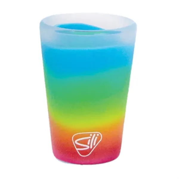1.5oz SILIPINT® Shot Glass of 100% Silicone, flexible, indestructable, won't scratch,... from ASI 79933 Prorose Inc / ProRose An Arch Promo Group Division