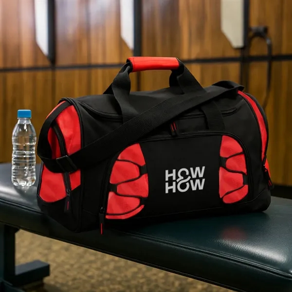 600D Diamond polyester and PVC duffel bag... from ASI 84592 St Regis Group