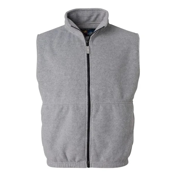 8.5 oz. 100% polyester, full zip fleece vest. Blank product.... from ASI 84358 S&S Activewear