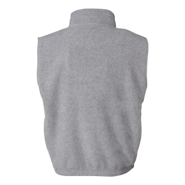 8.5 oz. 100% polyester, full zip fleece vest. Blank product.... from ASI 84358 S&S Activewear