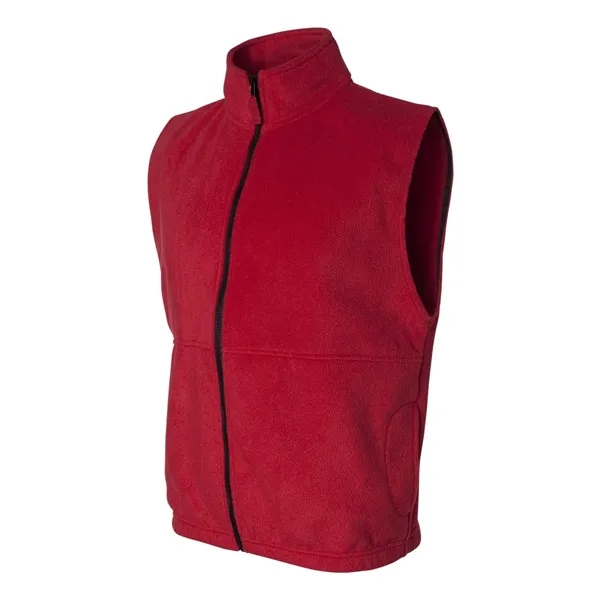 8.5 oz. 100% polyester, full zip fleece vest. Blank product.... from ASI 84358 S&S Activewear