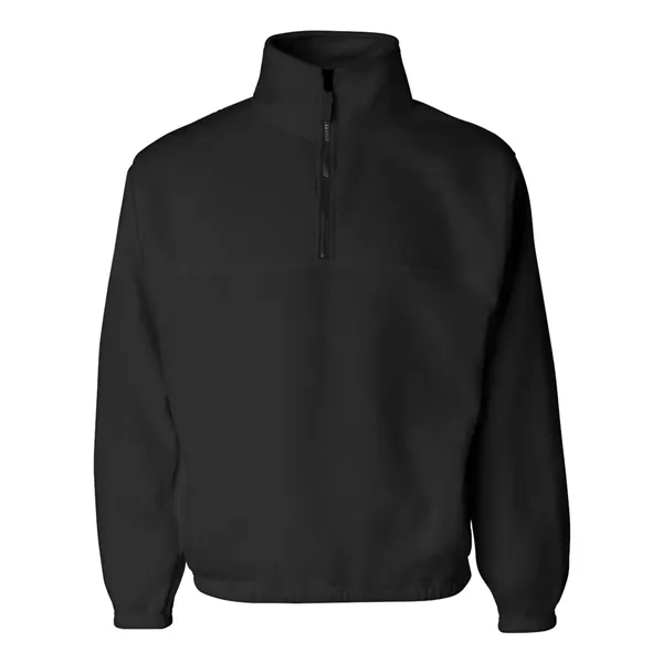 Polyester 1/4 zip fleece pullover. Blank product.... from ASI 84358 S&S Activewear