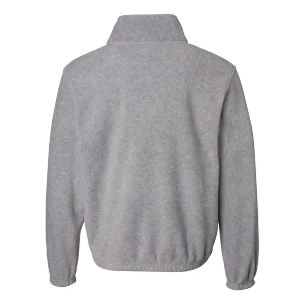 Polyester 1/4 zip fleece pullover. Blank product.... from ASI 84358 S&S Activewear