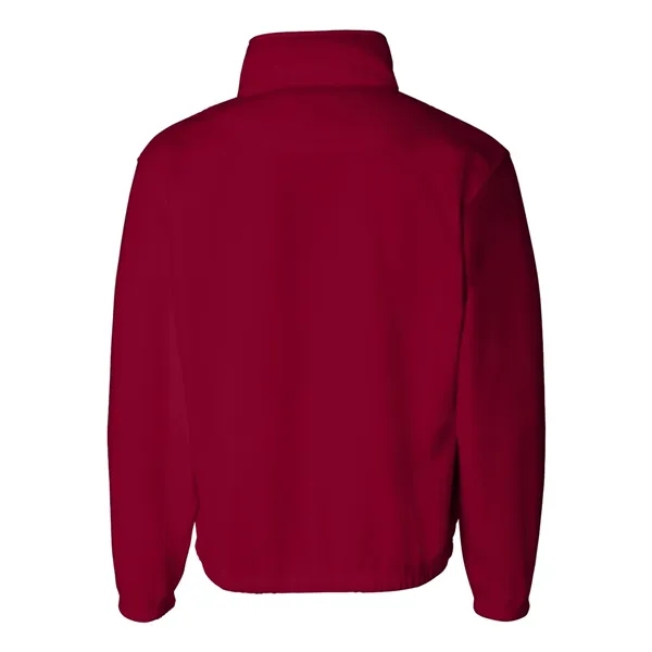 Polyester 1/4 zip fleece pullover. Blank product.... from ASI 84358 S&S Activewear
