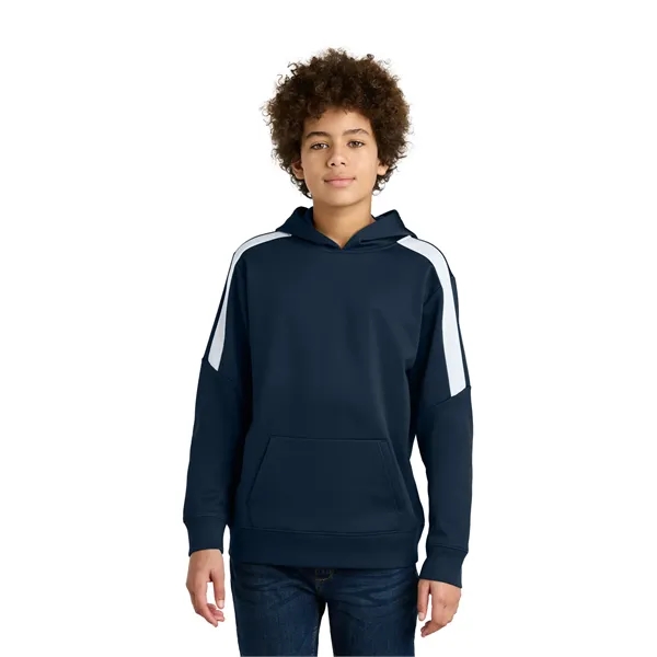 Sport-Tek Youth Sport-Wick Fleece United Pullover Hoodie... from ASI 84863 SanMar