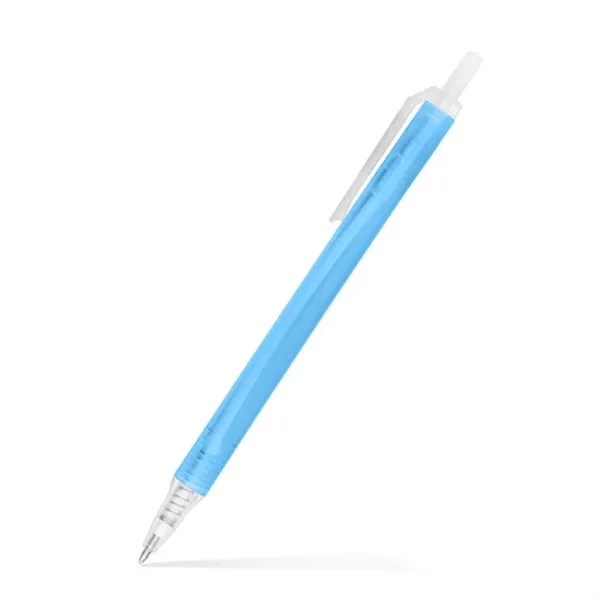 Amber Frosted Translucent Stick Click Pen... from ASI 55583 GMG Pen