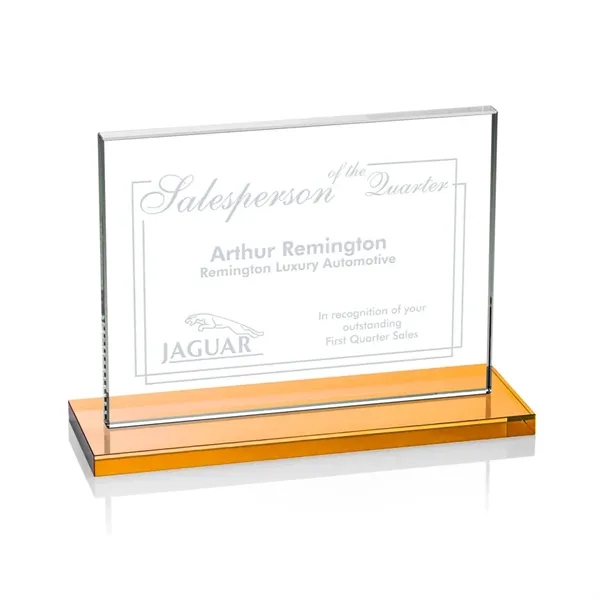 The Emperor Award is a simple yet elegant 1/2" thick Starfire... from ASI 84592 St Regis Group / St Regis