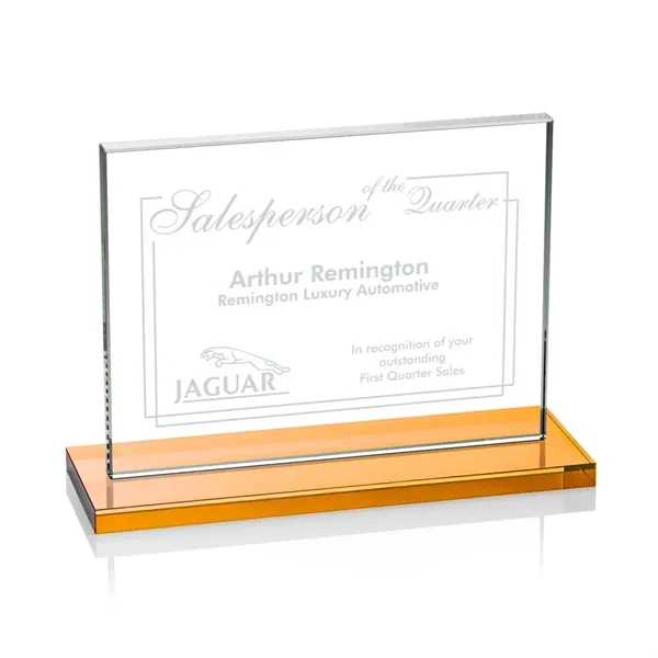 The Emperor Award is a simple yet elegant 1/2" thick Starfire... from ASI 84592 St Regis Group / St Regis