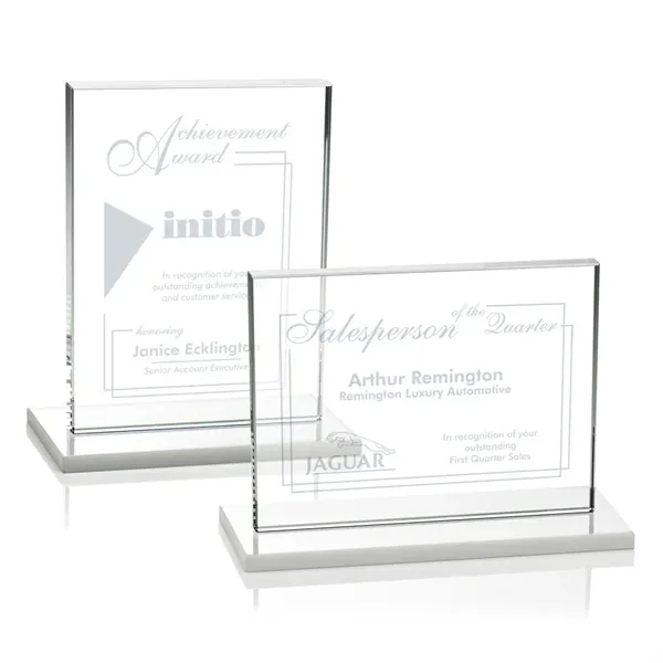 The Emperor Award is a simple yet elegant 1/2" thick Starfire... from ASI 84592 St Regis Group / St Regis