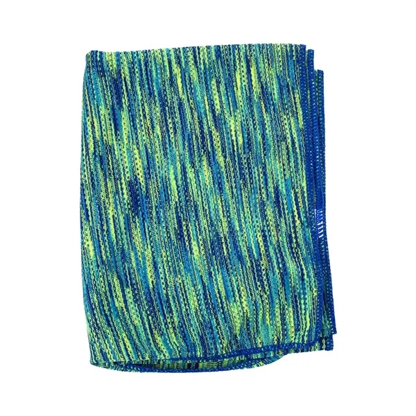 Melange RPET Cooling Towel... from ASI 30208 A P Specialties / AP Specialties