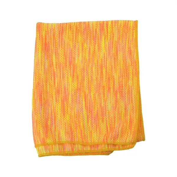 Melange RPET Cooling Towel... from ASI 30208 A P Specialties / AP Specialties