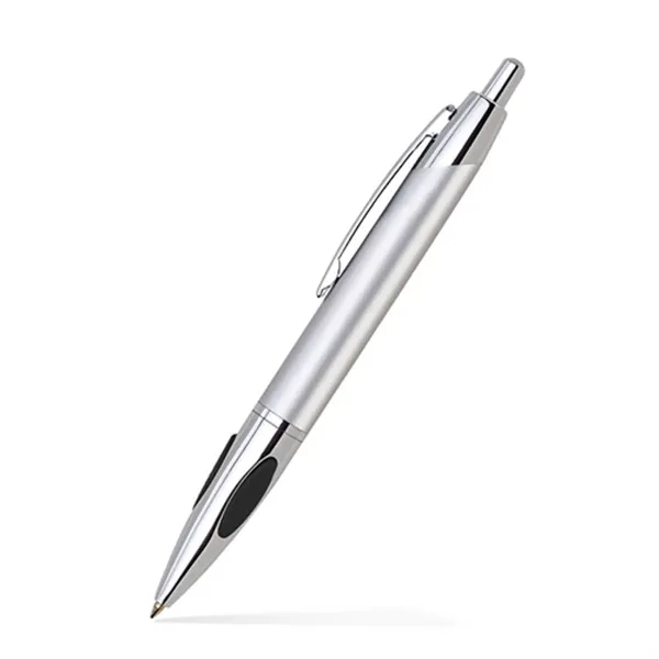 Brass click action ballpoint pen grip polish chrome-plated accents.... from ASI 55583 GMG Pen / Ultra PENWORKS