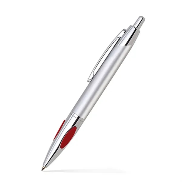 Brass click action ballpoint pen grip polish chrome-plated accents.... from ASI 55583 GMG Pen / Ultra PENWORKS