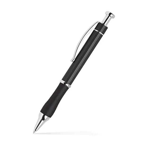 Bold and modern click-action retractable aluminum ballpoint pen with a vibrant... from ASI 55583 GMG Pen / Ultra PENWORKS