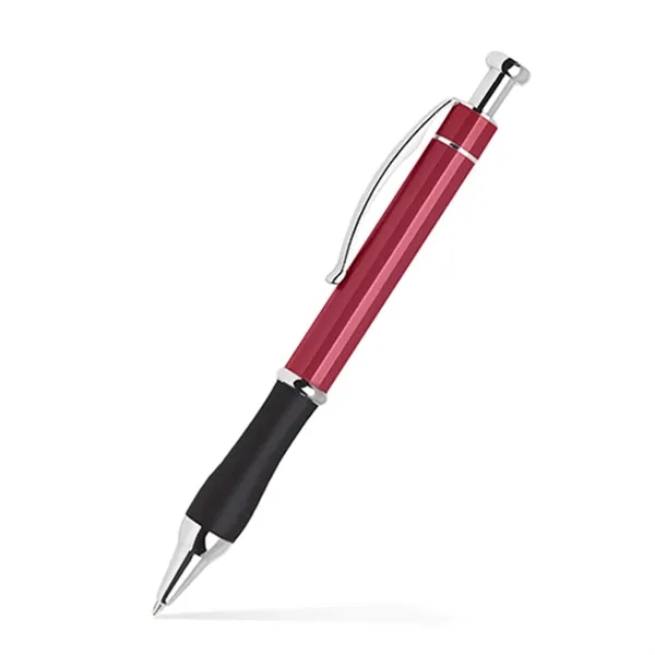 Bold and modern click-action retractable aluminum ballpoint pen with a vibrant... from ASI 55583 GMG Pen / Ultra PENWORKS