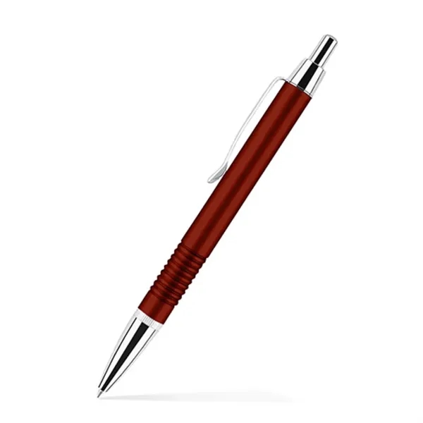 Premium brass metal click pen with textured grip.... from ASI 55583 GMG Pen / Ultra PENWORKS