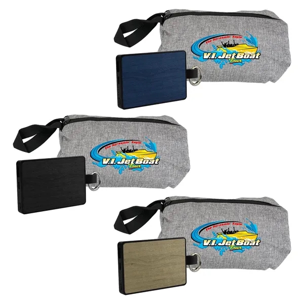 Recycled Woodland Power Bank Set... from ASI 30208 A P Specialties / AP Specialties