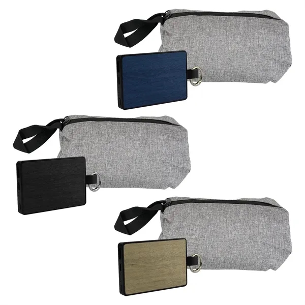 Recycled Woodland Power Bank Set... from ASI 30208 A P Specialties / AP Specialties