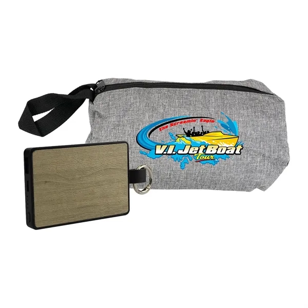 Recycled Woodland Power Bank Set... from ASI 30208 A P Specialties / AP Specialties