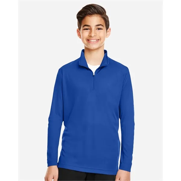 Team 365 Youth Zone Performance Quarter-Zip... from ASI 84358 S&S Activewear