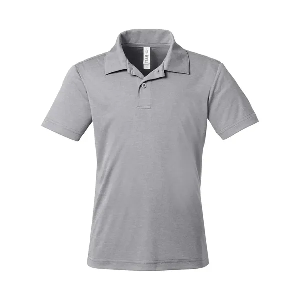 Team 365 Youth Zone Sonic Heather Performance Polo... from ASI 84358 S&S Activewear