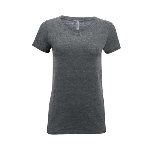 Threadfast Apparel Women's Vintage Dye V-Neck T-Shirt... from ASI 84358 S&S Activewear