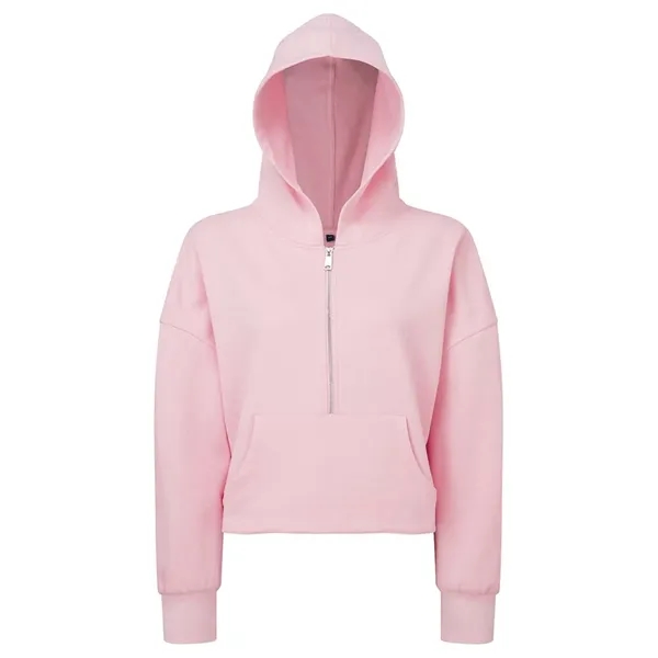TriDri Women's Alice Half-Zip Hooded Sweatshirt... from ASI 84358 S&S Activewear
