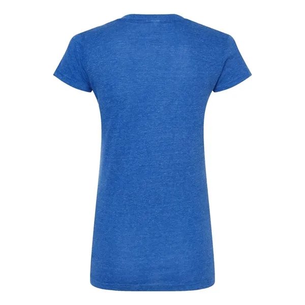 Tultex Women's Poly-Rich V-Neck T-Shirt... from ASI 84358 S&S Activewear