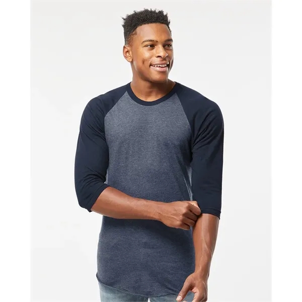 Tultex Unisex Fine Jersey Raglan T-Shirt... from ASI 84358 S&S Activewear